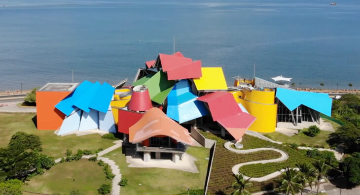 Celebrating biodiversity for Biomuseo Panama visiting Panama and Biomuseo