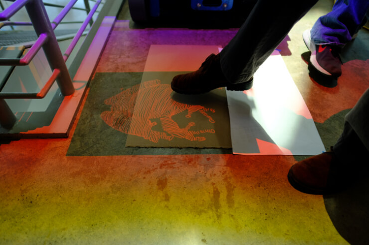 Celebrating biodiversity for Biomuseo Panama onsite prototyping spirit with the team