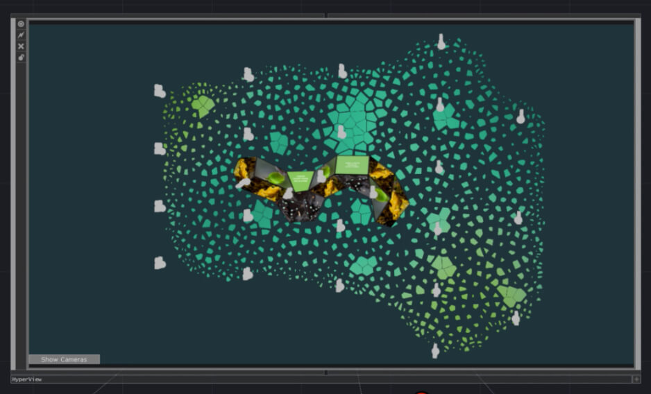 Celebrating biodiversity for Biomuseo Panama 3D simulation design installation