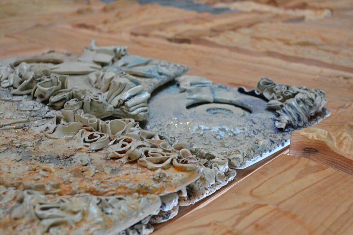 Polish Pavilion at World Expo 2020 ceramic module design interactive installation