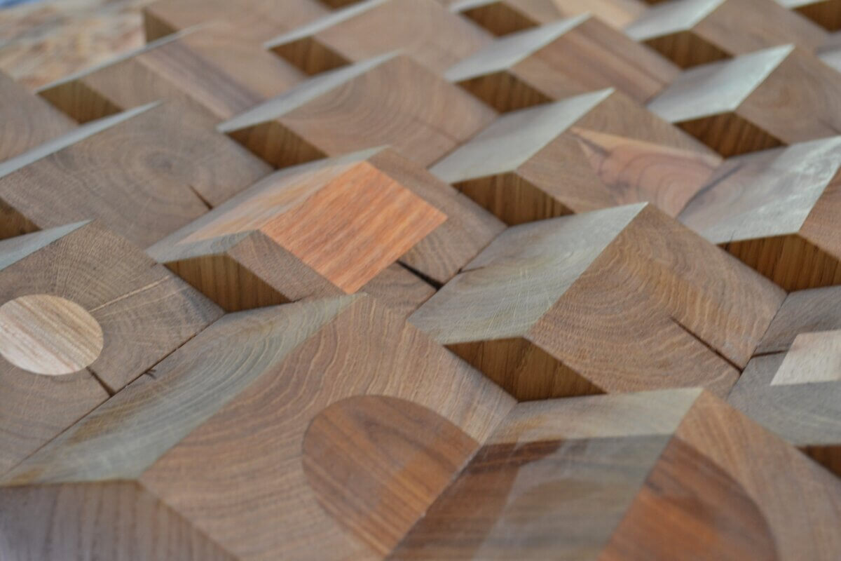 Polish Pavilion at World Expo 2020 wooden modules design interactive installation