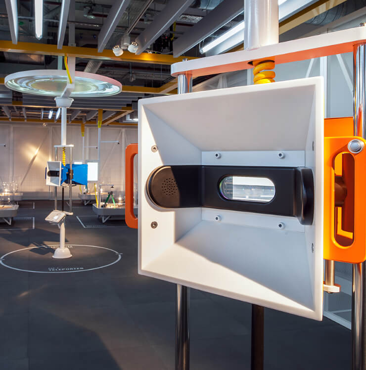 Chrome Web Lab: Making the Internet physical custome submersible high-resolution camera