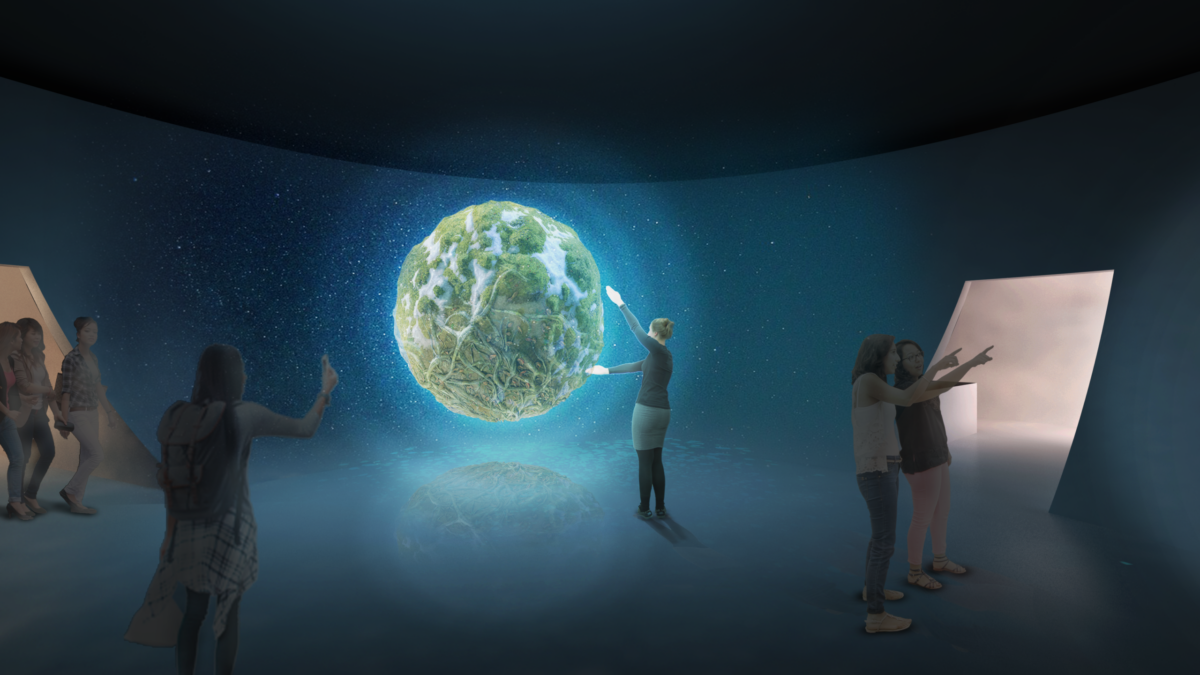 Futuristic exhibit design in South Korea youth empowerment through museum design