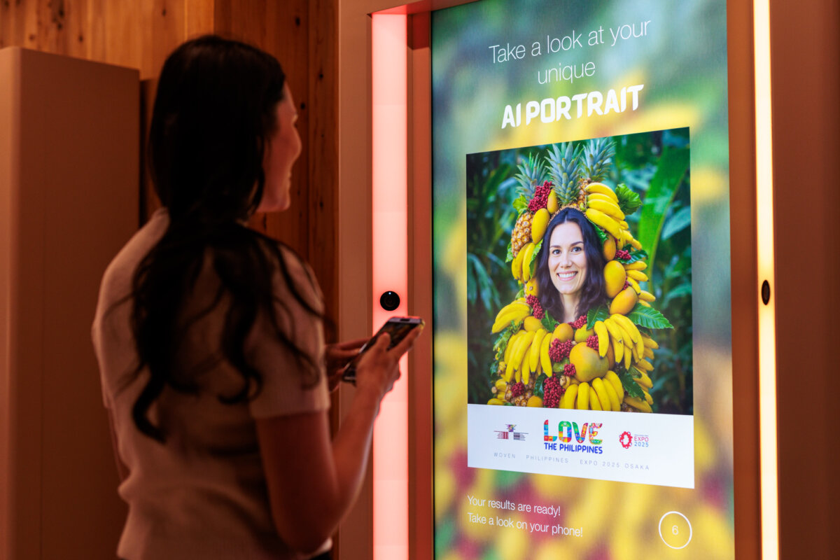 AI photobooth, Philippine Pavilion, Expo 2025, Nature, Woven, Tellart