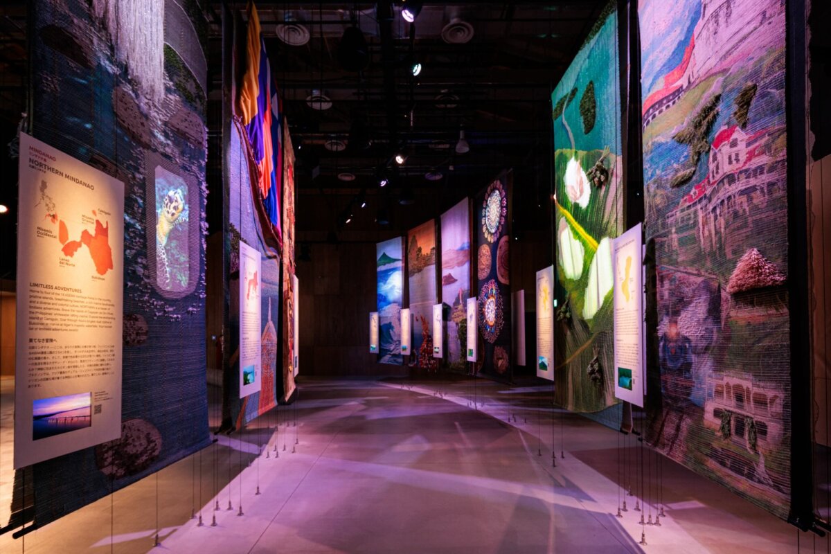 Woven artworks, Philippine Pavilion, Expo 2025, Nature, Woven, Tellart