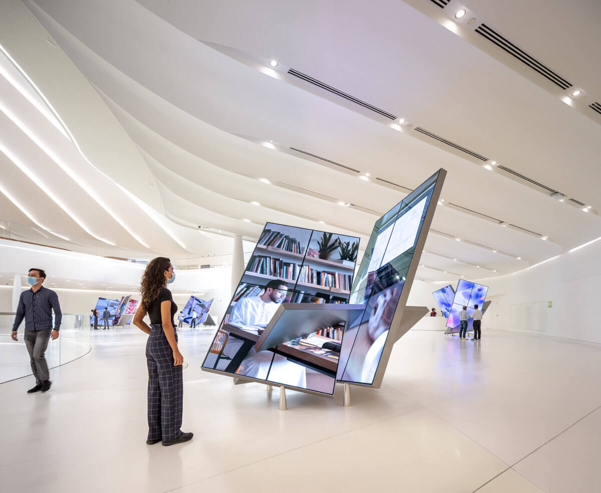 Dubai Expo 2020 UAE Pavillion, Dreaming Together, Interactive Space, Installation, Digital Experience, Storytelling