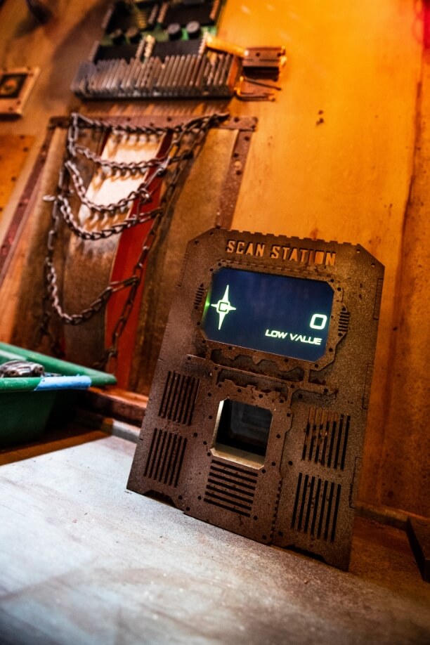 Futuristic design elements from Alita Battle Angel