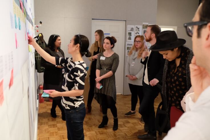 Chinese handscroll interactive installation by Tellart