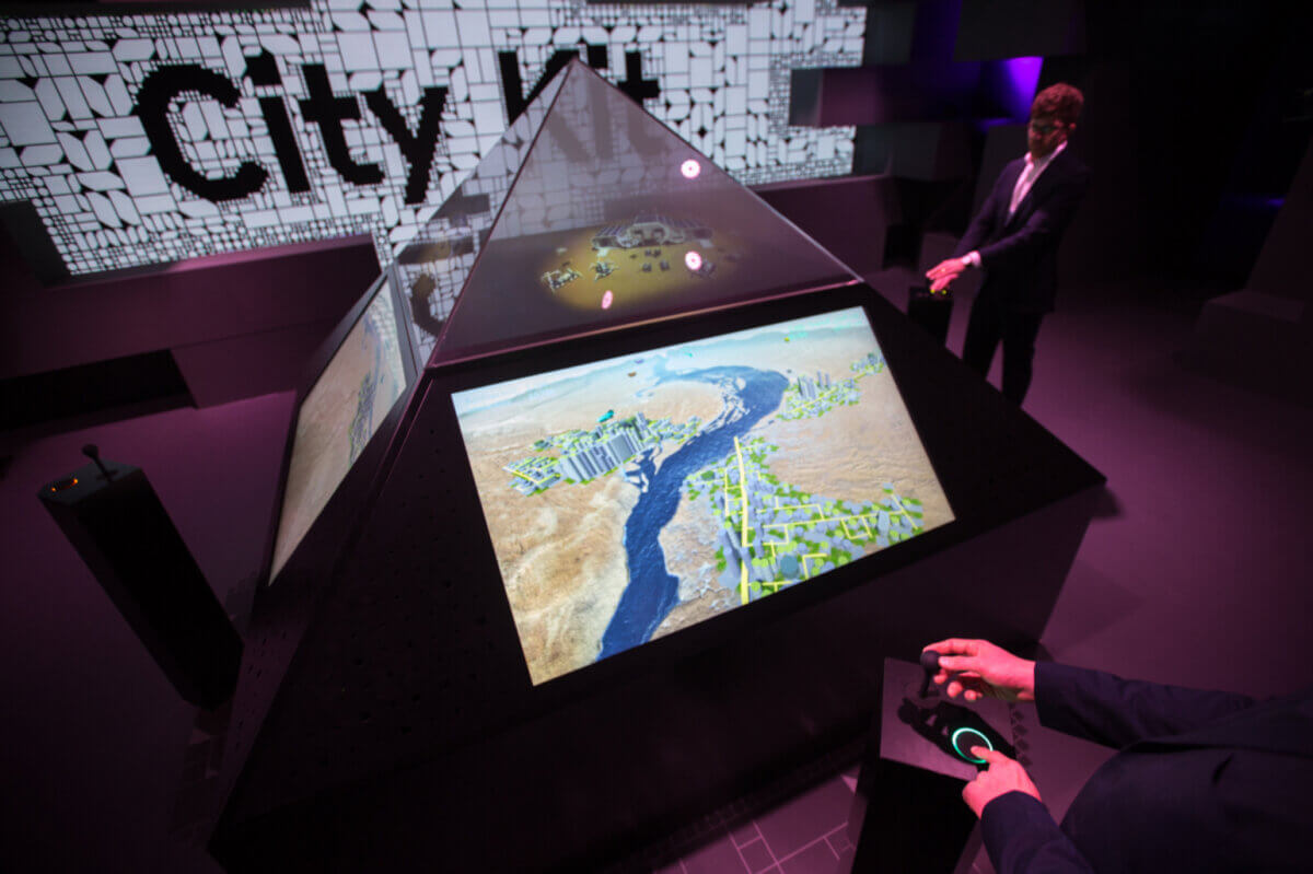 Interactive city kit deployment demo