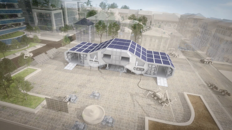 Interactive city kit deployment demo