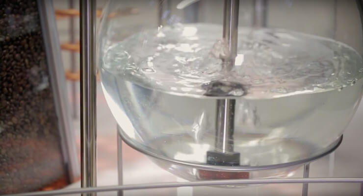 Sleek modern coffee machine design innovation