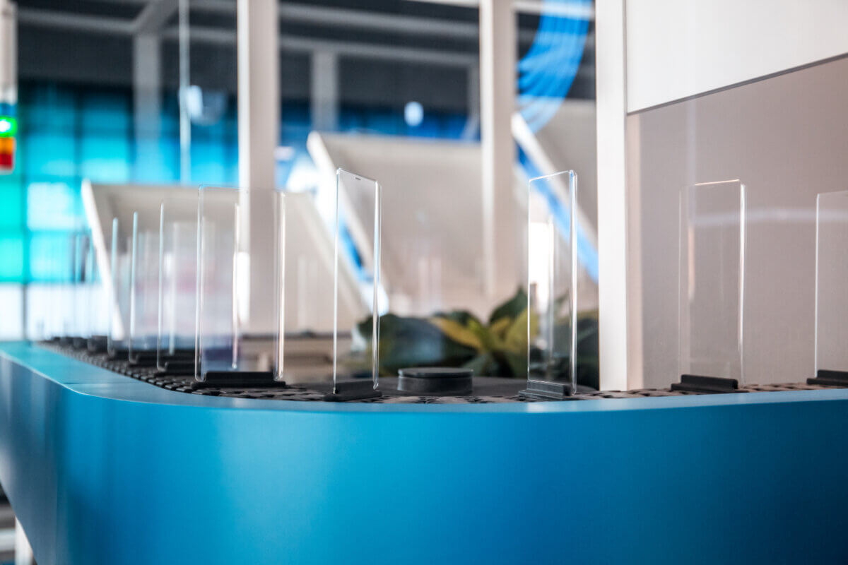 Installation at Samsung Olympic Showcase booth