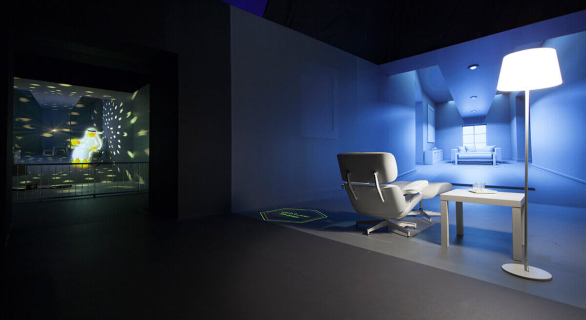 Our future life with intelligent machines Museum of the Future Dubai Nature Room interactive AI virtual reality experience