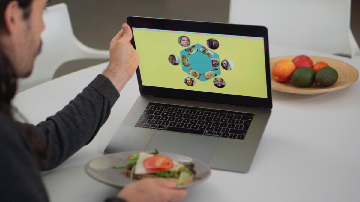 Virtual team lunch experiment LunchTime