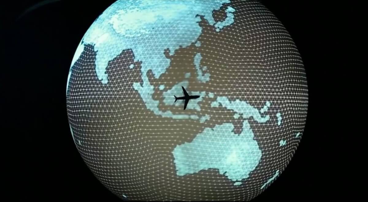 Custom-designed 3D game environment projection