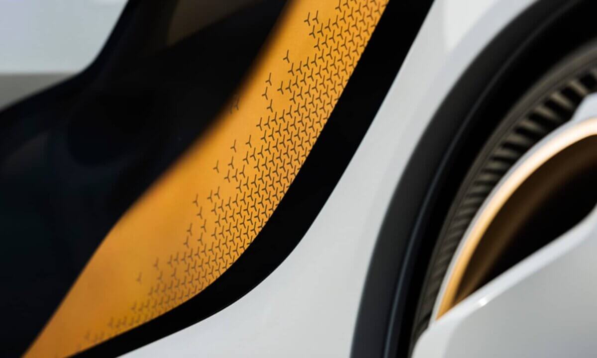 Toyota futuristic car design with AI consumer electronics at CES