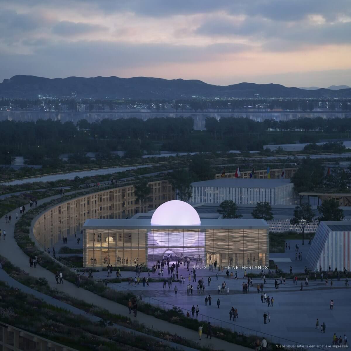 Netherlands Pavilion, Osaka, Kansai Expo 2025, New Dawn, Common Ground, AI, Immersive Experience, Interactive Storytelling, Storytelling, Spatial experiences