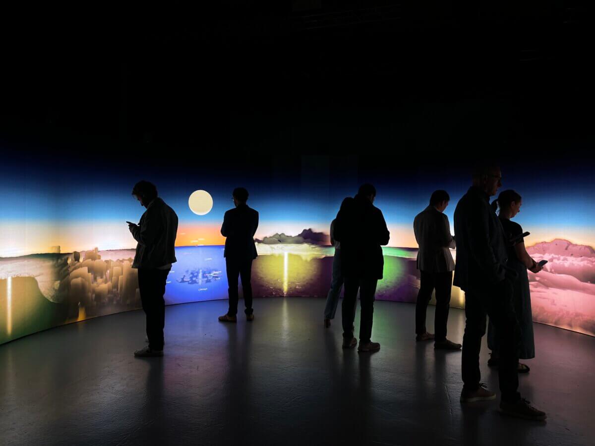 Sunrise Explorer, Tellart, Interactive Experience, AI-powered experience, Human-AI interaction, Conversational AI, 2025, Prosus