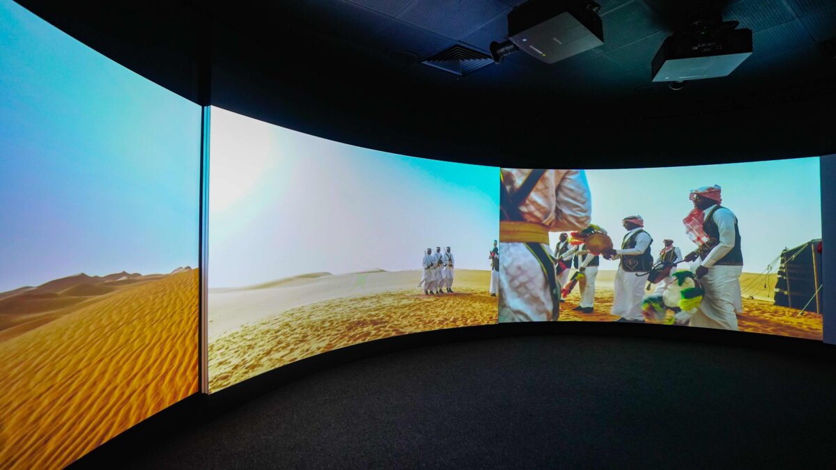 Ministry of Tourism, Saudi Arabia, Riyadh, SBCM, immersive films, multi-sensory experience